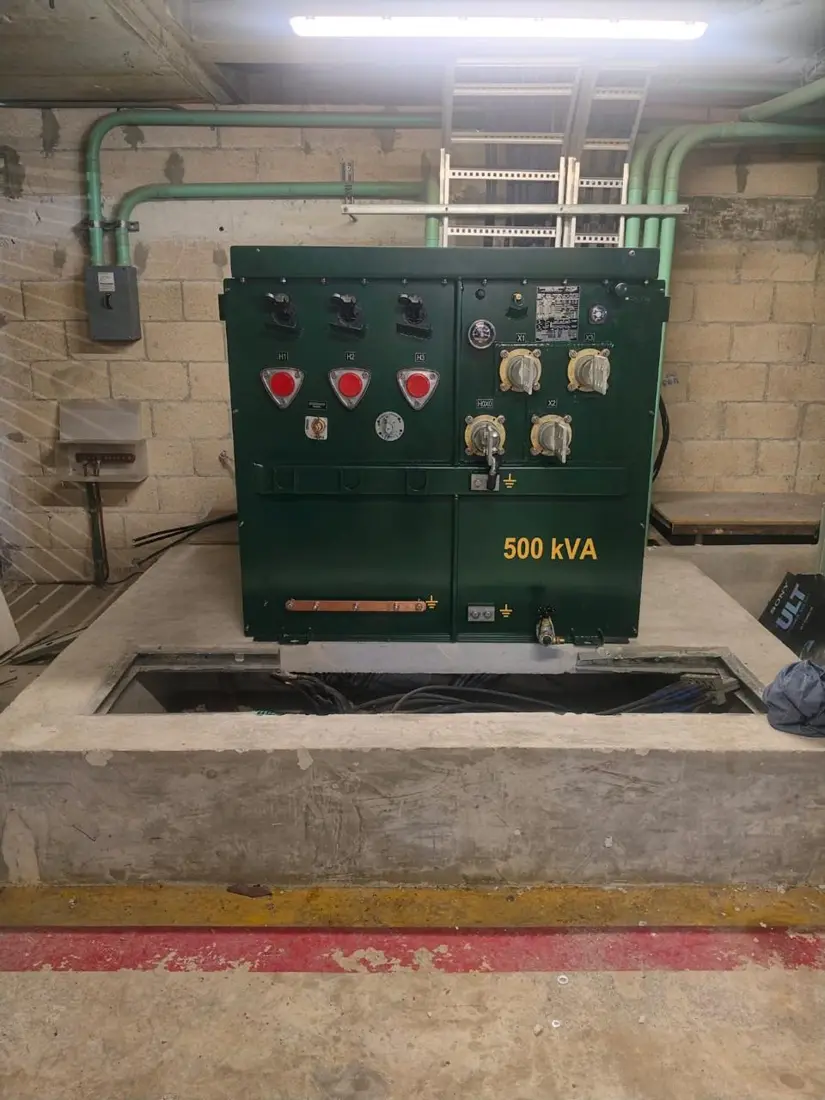 Transformador pedestal 500 kva